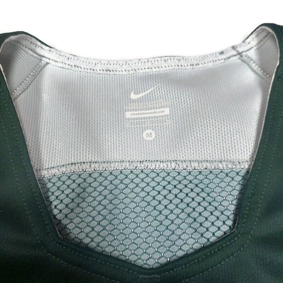 Nike Dri-Fit Baylor Bears #33 Basketball Jersey Womens Size M Green Gold - Picture 3 of 6